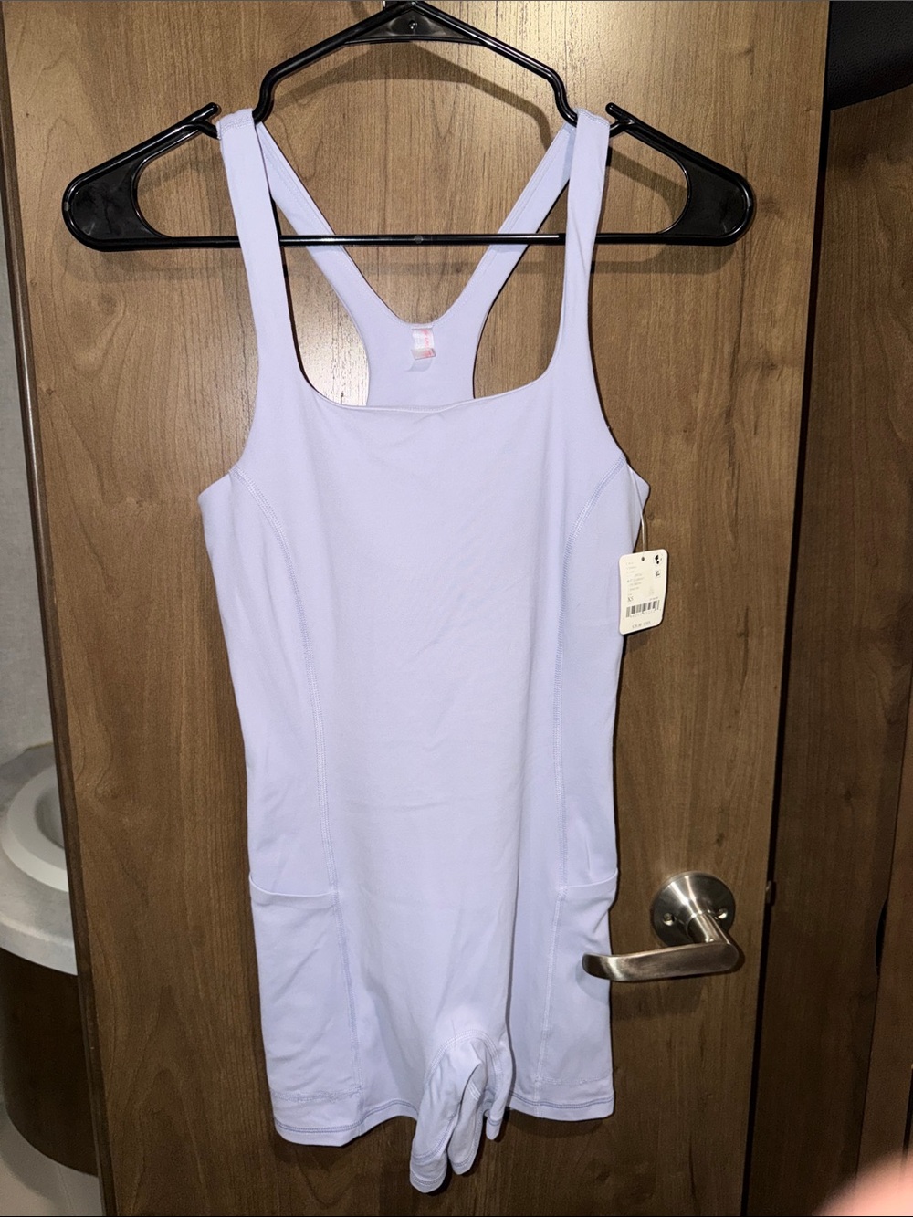 BNWT FP Movement Light Lavender Athletic Romper Retail 78.00